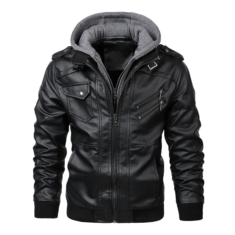 Sorinova™ | Stoere Leren Jas