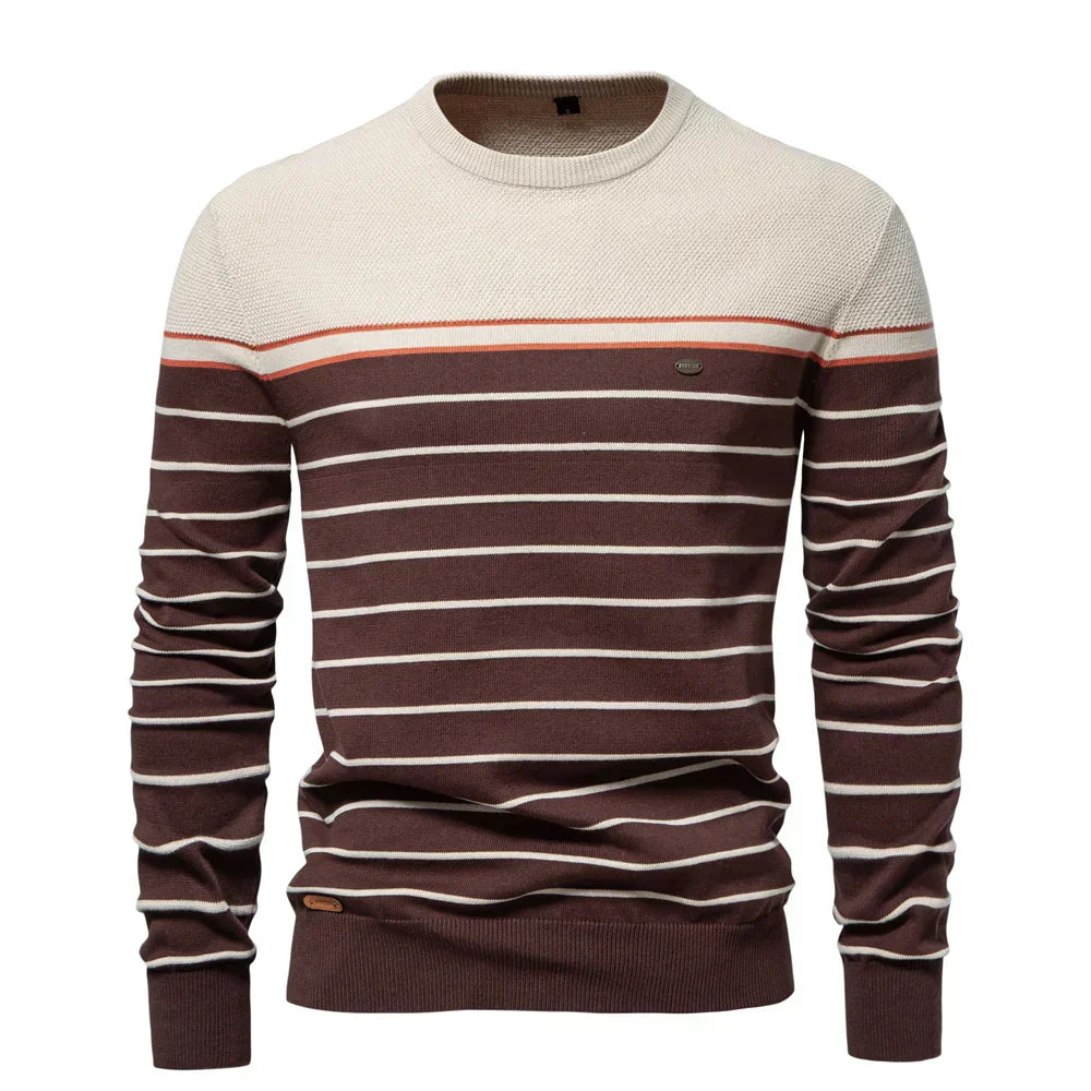 Levi™️ | Herentrui met streepjespatroon