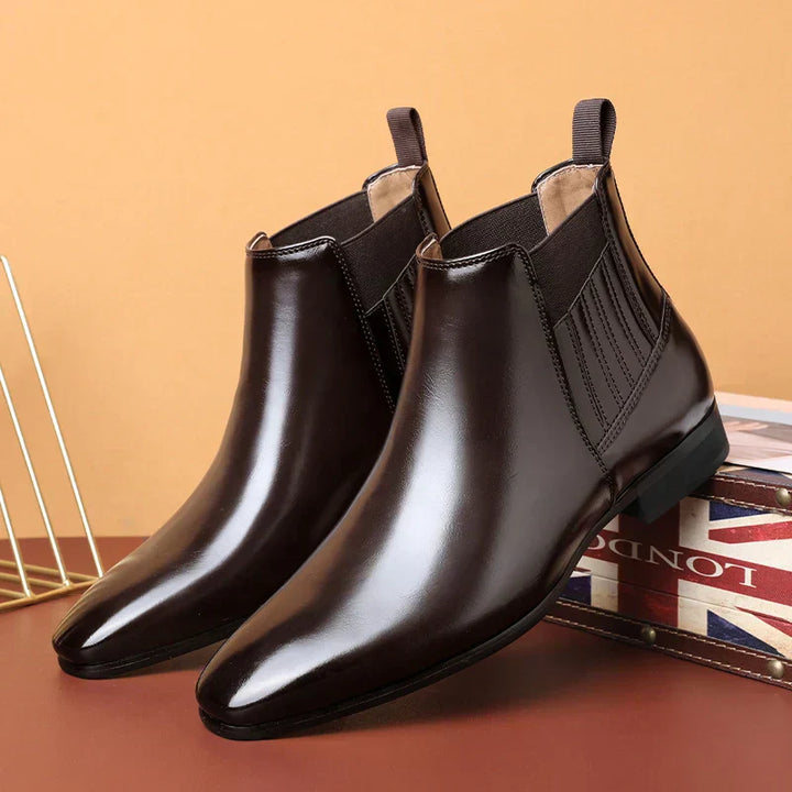 Lucas™ | Klassieke Leren Chelsea Boots