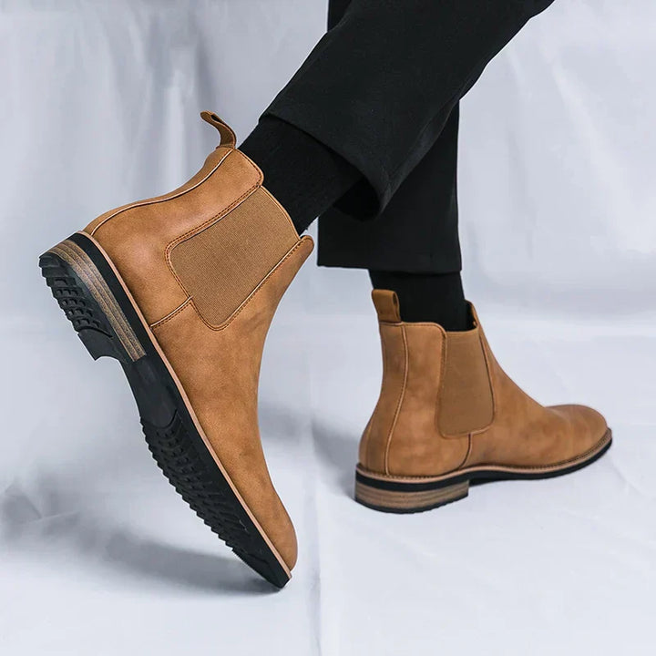 Kristian™ | Leren Chelsea boots