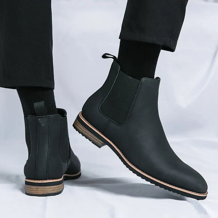 Kristian™ | Leren Chelsea boots