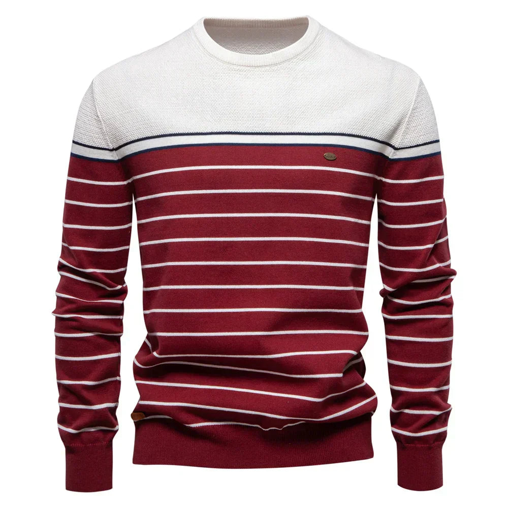 Levi™️ | Herentrui met streepjespatroon