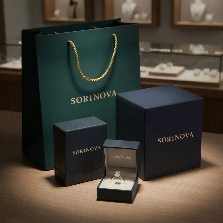 Glanzende mandoorbellen | Goud