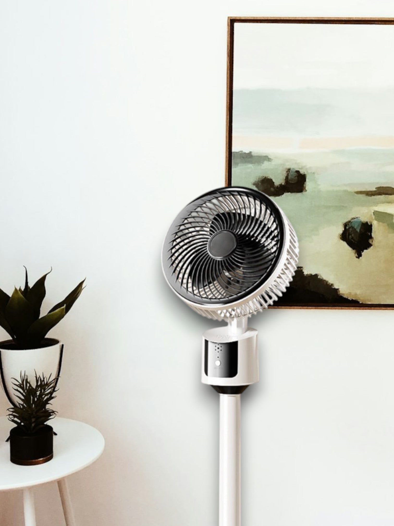 Stille USB-aangedreven Vloerventilator met 3 Snelheden - Energiebesparend en Ideaal voor Kleine Ruimtes