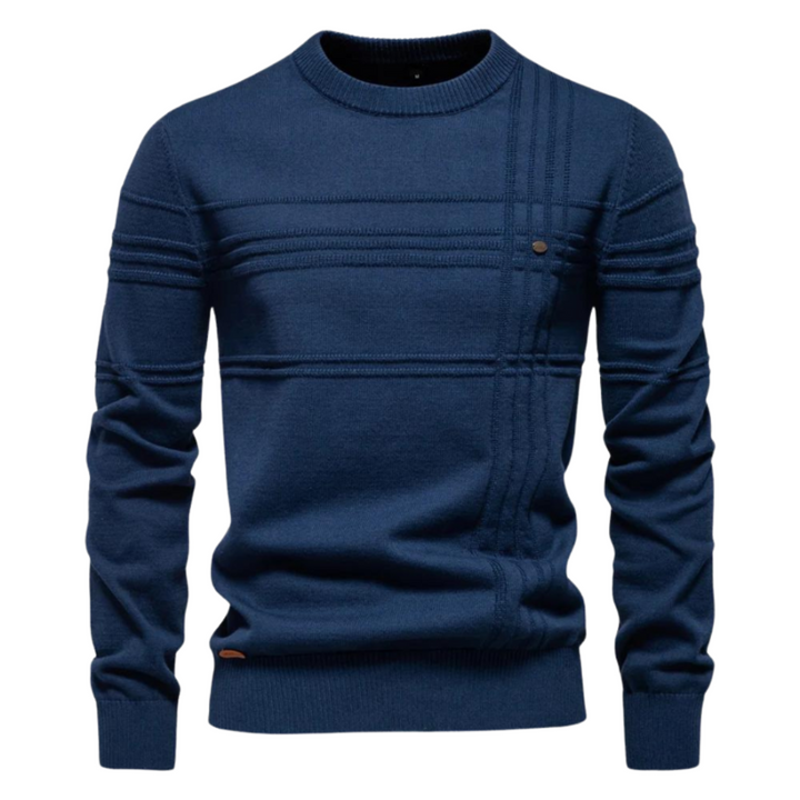 Sem™️ | Stijlvolle herenpullover met ruitdesign