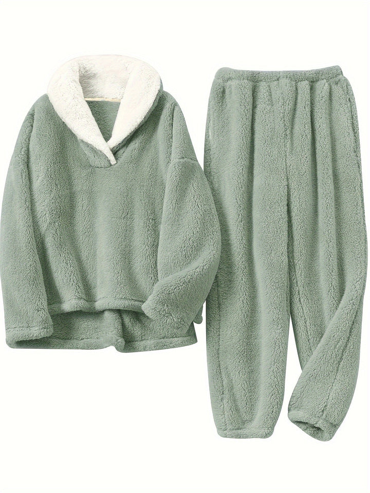 Julia™ | Flanellen loungewear set