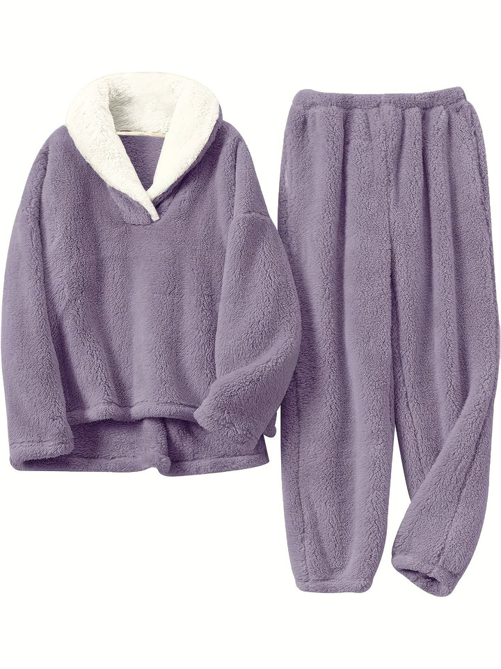 Julia™ | Flanellen loungewear set