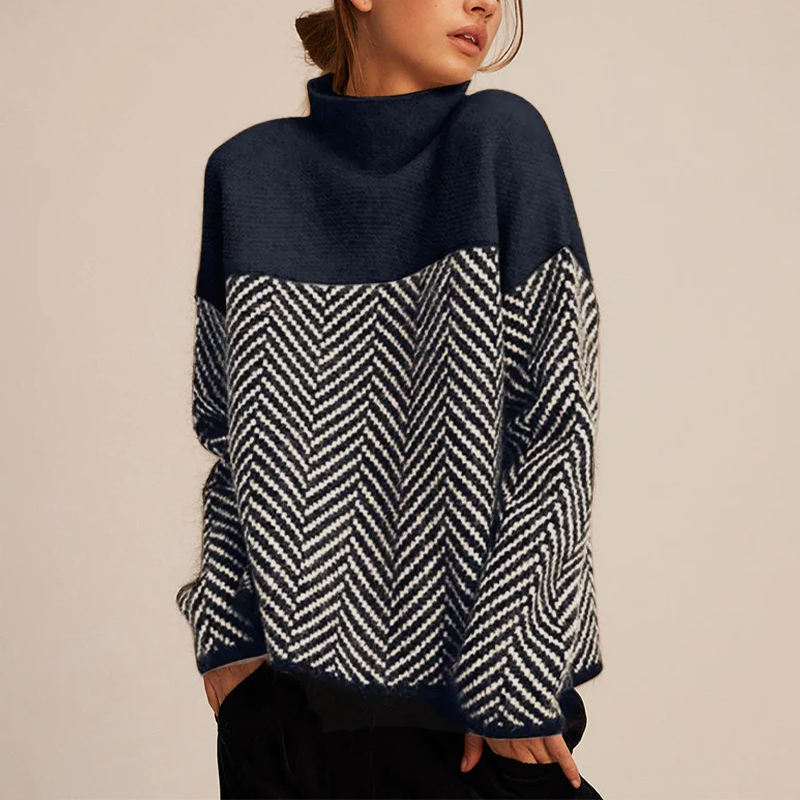 Mila™️ | Trendy trui met hoge hals