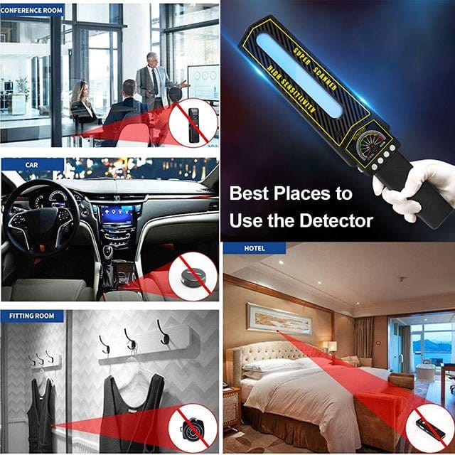GPS Tracker Detector #2025 Nieuwste Technologie Professionele Bug Sweeper
