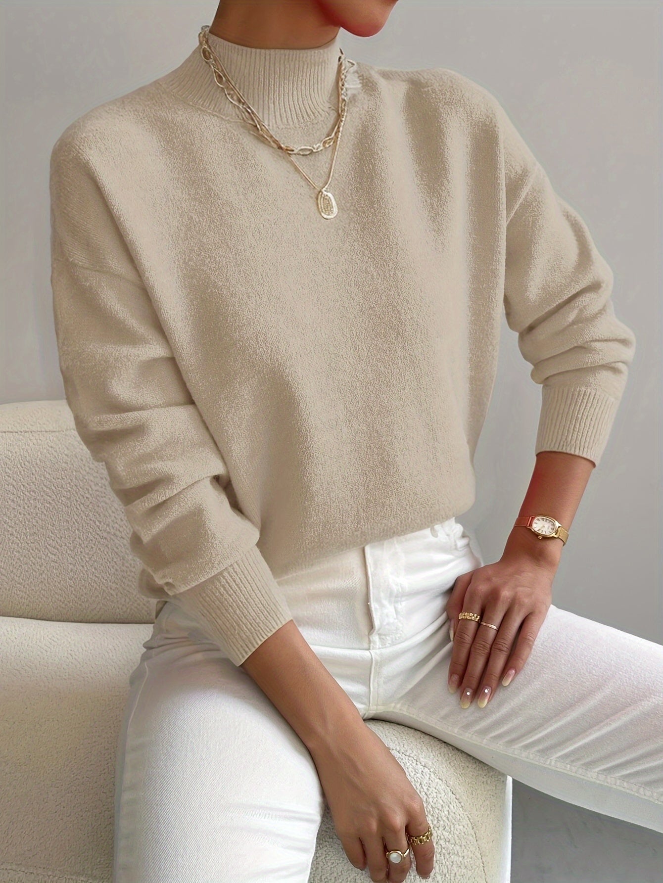 Lina™️ | Elegante gebreide trui