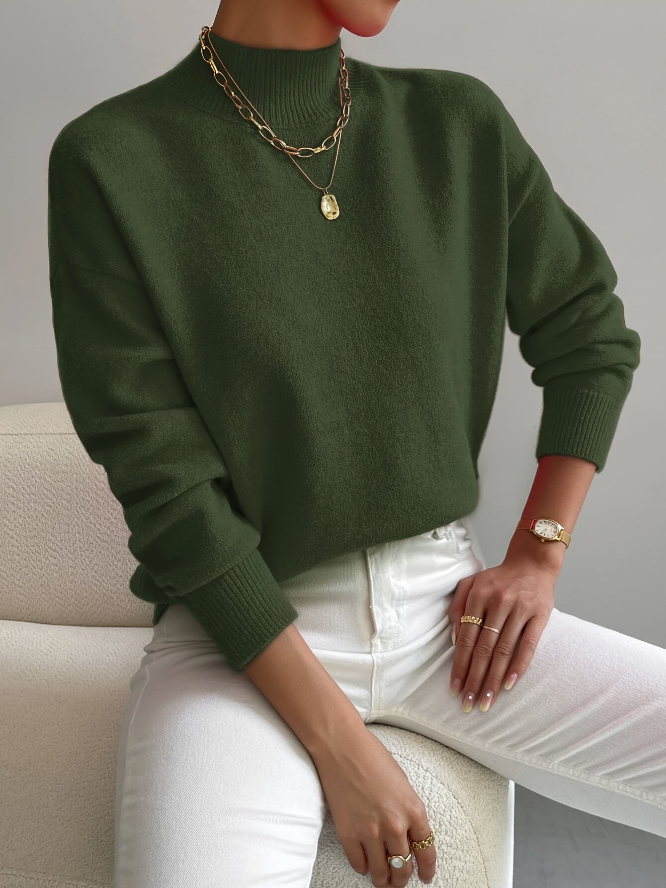 Lina™️ | Elegante gebreide trui