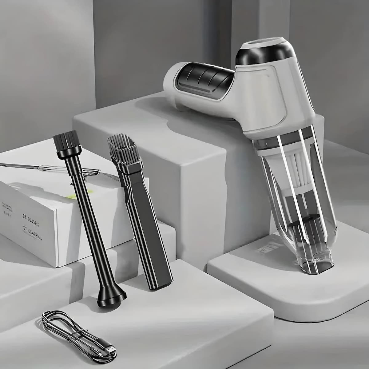 Draadloze 3-in-1 Stofzuiger – Krachtige Zuig- en Blaasfunctie